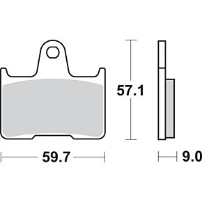 Sbs LS Brake Pads - GSX-R - 765LS 765LS