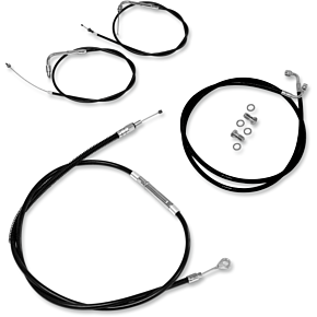 Cable Kit - 12" - 14" Handlebars - Bolt - Black BA-8050KT-12B