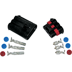 Amp Power Plug Kit Male/fem Qck Dscnnct Saddle Bag Amps