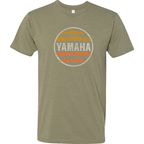 Yamaha Sunset T-Shirt - Olive Green - Small NP21S-M3128-S