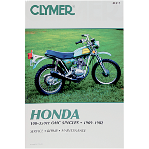 Clymer Manual - Honda 100/350 OHC