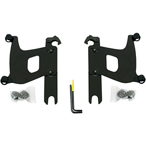 Memphis Shades Bullet Trigger Lock Mounting Kit - Covered Forks - Without Lightbar - Black MEB1975
