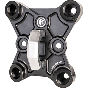 Radius Rod Plate w/ Raw Hook - Can-Am X3 72" - Black Anodized 0222-2002-B