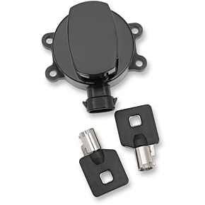 Side Hinge Ignition Switch - Gloss Black 2106-0251