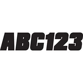 Sticker Kit - 2" - Black BLK500EC