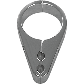 Cable Clamp - Dual Throttle/Idle - 1" - Chrome 0658-0041