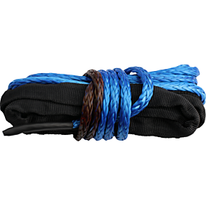 Winch Rope - Synthetic - Blue - 3/16" X 12' SYN19-B12