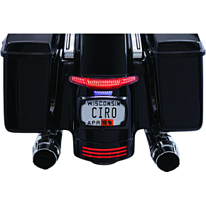 Taillight/License Plate Holder - Black 40052