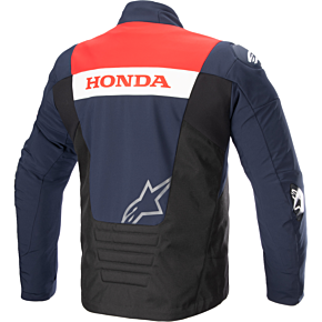 Honda SMX Waterproof Jacket - Blue/Black/Red - Large 3206223-7163-L