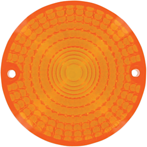 K and S Technologies Replacement Turn Signal Lens - Amber - 25-1100