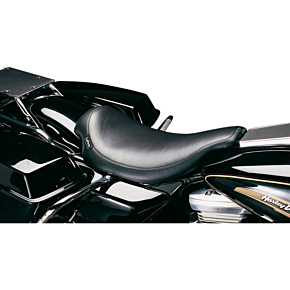 Le Pera Silhouette Solo Seat - Smooth - Black - FLT/FLHT '91-'96 L-857
