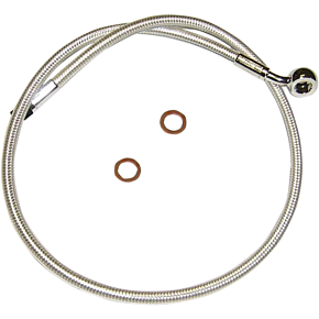 Magnum Brake Line - 10mm-35° - 19" - Sterling Chromite II AS37119