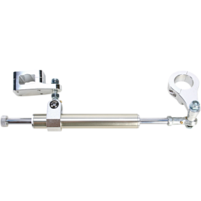 Moose Racing 7-Way Steering Stabilizer - Silver - 0414-0433