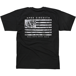 Flag T-Shirt - Black - XL 6411810-40