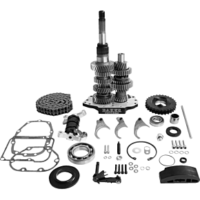 Direct Drive Gear Set - 6-Speed - Black DD6-411PL-03