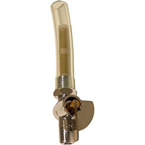 Petcock with Indicator and Locknut - 1/4" X 1/4" 43-67182
