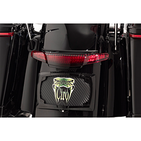 Taillight/Licesnse Plate Mount - Black 40074
