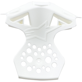 Supertech M8/M10 Chin Vent Frame - Gloss White - XS/S 89831192180XXS