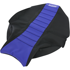 Pleated Seat Cover - Blue Top/Black Sides 96345BK
