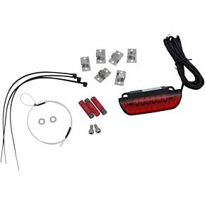 Custom Dynamics Luggage Rack Light Bar - Red CD-LR-06-R