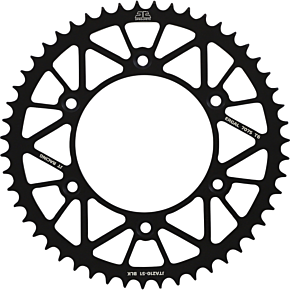 JT Sprockets Rear Sprocket - Honda - Black - 51 Tooth JTA210.51BLK