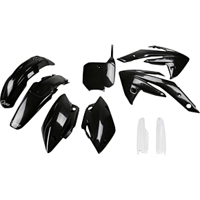 Body Kit - Black/White - Honda - CRF '07-'25 HOKIT111F@001
