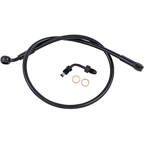 Brake Line - Upper with Adapter - Black SBB1501-27
