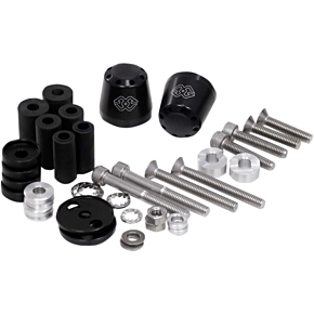 Bar-End Weights - Cone - Black LG-CO-22-B
