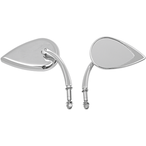 Mirror - Tear Drop - Chrome - Short Stem 0640-0388