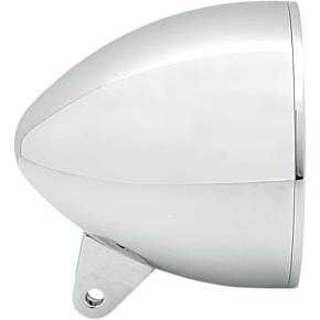5 3/4" Headlight Housing - Chrome - Concours Rocket Smooth 1-5500CA