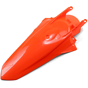 Cycra Powerflow Rear Fender - Fluorescent Orange - KTM 1CYC-1744-22F