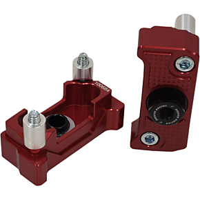 Driven Racing Captive Axle Block Sliders - Red DRCAX-204RD