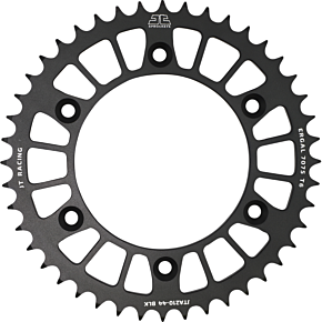 JT Sprockets Rear Sprocket - Honda - Black - 44 Tooth JTA210.44BLK
