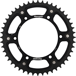 Supersprox Stealth Rear Sprocket - 48 Tooth - Black - Yamaha RST-245-48-BLK
