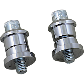 Riser Bushings - Solid - Chrome 6908-105