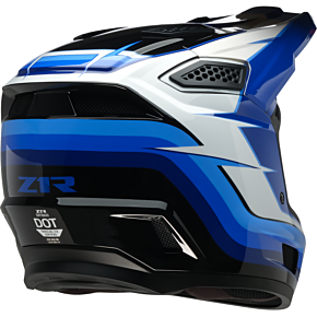 Dirt Maxx Helmet - Vortex - Blue/White - XS 0110-9687