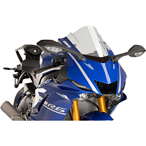 PUIG Race Windscreen - Clear - Yamaha
