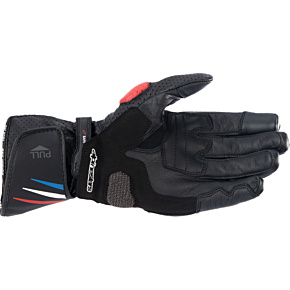Honda SP-8 V3 Gloves - Black/Bright Red/Blue - Large 3558423-1317-L