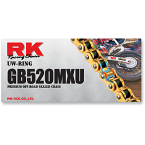 520 MXU - Sealed Racing UW-Ring Chain - 114 Links GB520MXU-114