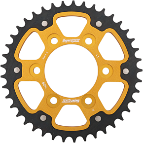 Rear Stealth Sprocket Alu/stl 41t-525 Gld Kaw