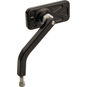 Mirror - No. 1 - OEM - Rectangle - Black - Left 03-055-1L