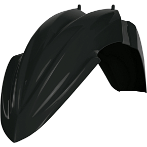 Acerbis Plastic Front Fender - Black - KX85/100