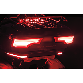 Kuryakyn Tour-Pak Lights - Chrome - Red Lens 2954