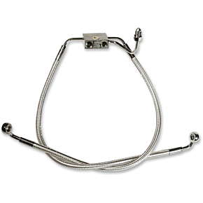 Magnum Brake Line - 10mm-90° - 20" - Sterling Chromite II AS37220