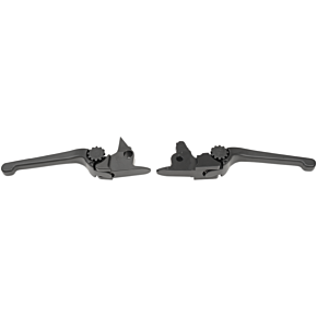 Powerstands Racing Lever Set - Anthem - Harley Davidson - Black 12-00663-22