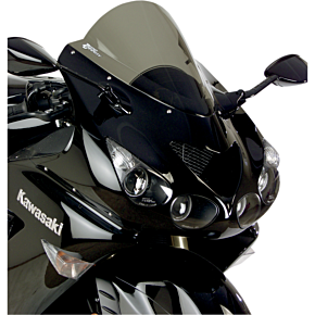 Zero Gravity Double Bubble Windscreen - Smoke - ZX-14