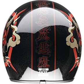 Saturn Helmet - Devilish - Gloss Black/Red - Large 0104-2879