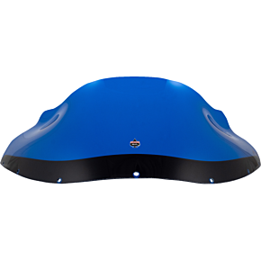 Kolor Flare™ Windshield - 9" - Blue - FXRP KWW-02-0615
