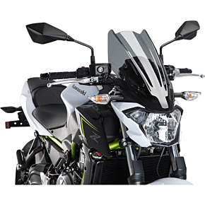 PUIG New Generation Windscreen - Dark Smoke - Z650