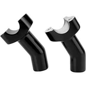 Risers - Pullback - 3-1/2" - Black 0602-0413